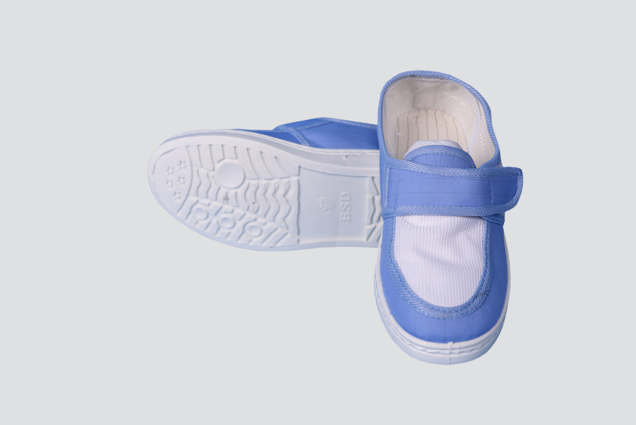 PVC蓝TC单孔鞋YY-B4011-2